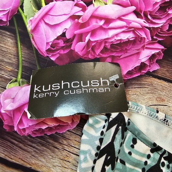 Kushcush by Kerry Cushman Bandeau Swim Top M New Bikini - Picture 5 of 10